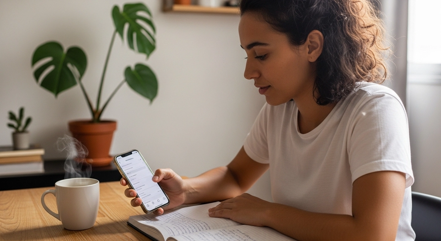 Checklist para montar legenda que combina com postagem leve