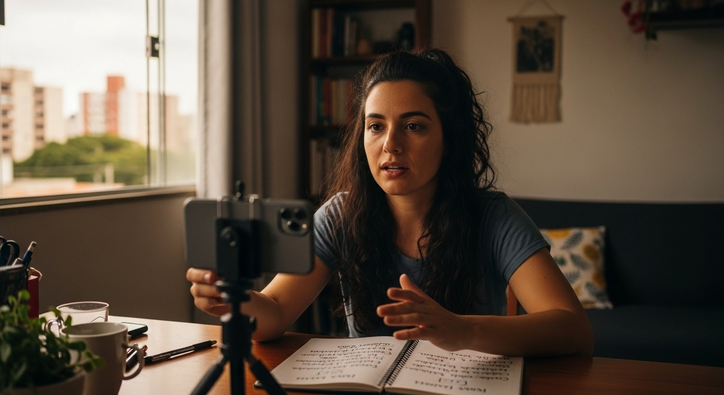 Texto pronto para repostar trend sem copiar todo mundo igual