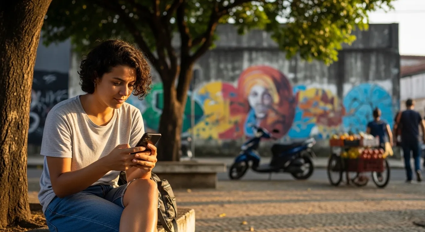 Texto pronto para status com gíria popular sem exagero